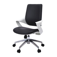 Chaise de bureau de direction à dossier haut, appui-tête réglable, ergonomique, en cuir, base en acier à cinq branches, accoudoirs monobloc, chaise élévatrice