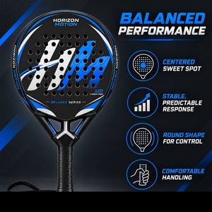 Raqueta de <span class=keywords><strong>Pádel</strong></span> de Fibra de Carbono UD, Forma Redonda, Cara Perforada, Logotipo Personalizado OEM ODM para Clubes y Marca Privada - Product Image 3