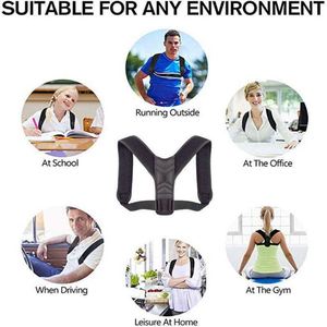 Wholesale Adult Orthopedic Posture Vest Belt-Portable Comfortable Adjustable Breathable Support for Daily Use - Product Image 2