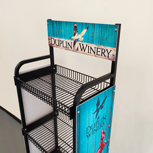 Tienda de fideos instantáneos y estante de exhibición de carne seca para bocadillos para soporte de escaparate - Product Image 5