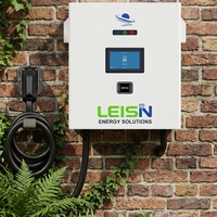 Chargeur rapide bidirectionnel pour véhicules électriques 20kW-40kW avec écran tactile CCS1 CCS2 CHAdeMO, station EVSE murale