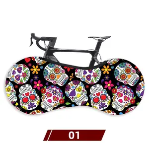 自行车防尘保护罩MTB公路自行车保护齿轮轮架罩防刮擦储物袋