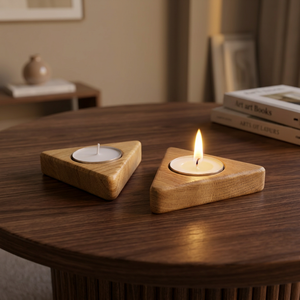 Elegante Tapa de Madera de Mango para Velas, Tarro de Cera Hecho a Mano, Fragancia Natural para el Hogar, Decoración para Bienestar, Uso en Spa, Regalo, Portavelas Votivas - Product Image 1