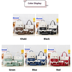 Zaino universale per studenti 5-<span class=keywords><strong>in</strong></span>-1 con grande capacità interna e tasche divisibili Multiple per ragazzi e ragazze - Product Image 3