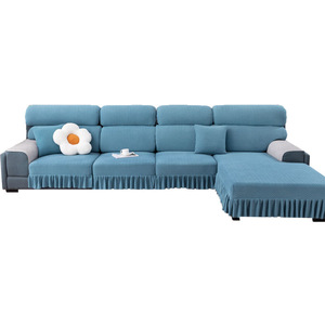 <span class=keywords><strong>Housse</strong></span> de canapé universelle INSHARE quatre saisons, anti-poussière, entièrement enveloppante, avec jupe, pour <span class=keywords><strong>coussin</strong></span> de canapé – Nouveauté - Product Image 5
