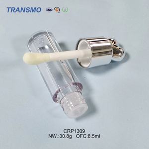 Tube de gloss à lèvres en forme de cœur avec grand pinceau, conteneur vide de 8,5 ml, tubes et emballages personnalisés pour gloss à lèvres - Product Image 6