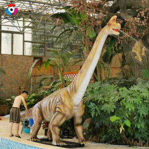 Dinosaurio Animatrónico Realista de Tamaño Natural (15 m), <span class=keywords><strong>Robot</strong></span> Dinosaurio Móvil para Interiores/Exteriores, Simulación de Dinosaurio para Parques de Diversiones - Product Image 5