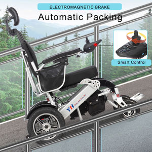 Faites prospérer votre <span class=keywords><strong>entreprise</strong></span> avec un fauteuil roulant électrique pliable léger et de qualité personnalisé pour transporter les personnes <span class=keywords><strong>handicap</strong></span>ées en extérieur - Product Image 6