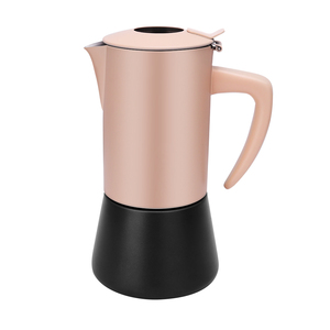 Estufa de <span class=keywords><strong>inducción</strong></span>, 6 <span class=keywords><strong>tazas</strong></span>, <span class=keywords><strong>cafetera</strong></span> Espresso, <span class=keywords><strong>cafetera</strong></span> Moka <span class=keywords><strong>italiana</strong></span> portátil de viaje, <span class=keywords><strong>cafetera</strong></span> Moka de acero inoxidable - Product Image 4