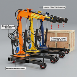 Grue à flèche électrique personnalisée de 1 tonne, mini-grue hydraulique montée sur <span class=keywords><strong>camion</strong></span>, petite grue de levage - Product Image 3