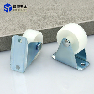 Shengyuan 1.25-Inch Silent Industrial Caster Rigid Plate Mount 60mm Diameter Furniture Wheel - Product Image 1