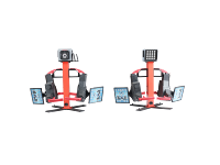 Machine d'alignement 3D professionnelle à 5 caméras, modèle ZA-DF501, conception à faisceau stable, pour garage et atelier de réparation (sans roues)