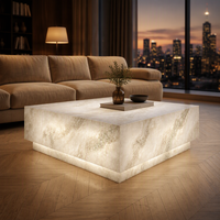 Tostone personnalisé luxe naturel Onxy café Table à manger pour salon salle à manger maison appartement bureau décoration intérieure