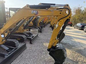 Mini-excavatrice CAT303.5E d'occasion à prix abordable, petite machinerie de construction pour travaux de jardinage et agricoles, stock disponible d'occasion - Product Image 6