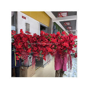 Décoration de mariage, centre de table, arrangement floral, guirlande de fleurs artificielles pour bébé - Product Image 4