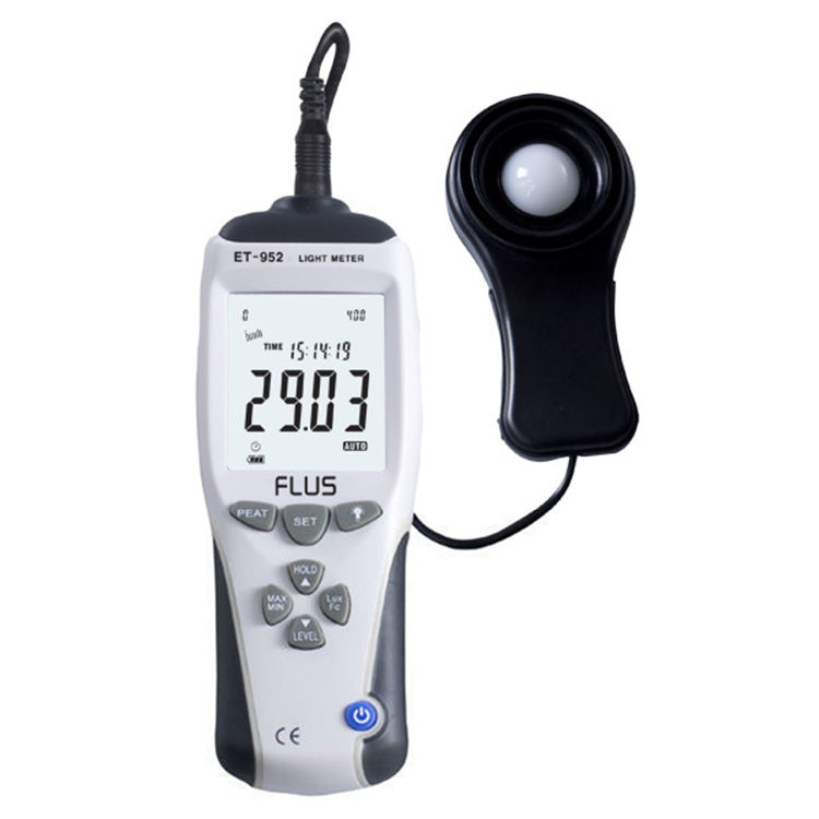 Digital Light Meter Luminous Flux Meter for All Place Light Intensity Tester