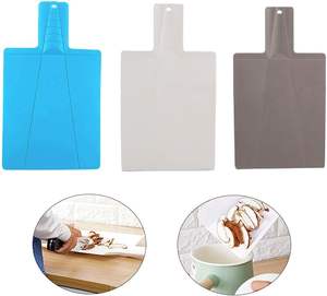 Planche à découper multifonctionnelle pliable en plastique avec silicone de qualité alimentaire-écologique 34x22cm-Commande minimum 10pcs - Product Image 3