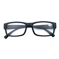 Lunettes de lecture en gros, fines, carrées, personnalisées, pour ordinateur, rétro, nouvelle mode, en plastique, pas chères, noires, pour hommes et femmes