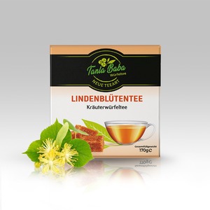 Meilleurs cubes de thé aux fleurs de tilleul Mélange d'herbes avec gingembre et hibiscus Saveur naturelle instantanée Sucre inclus Boisson chaude - Product Image 3