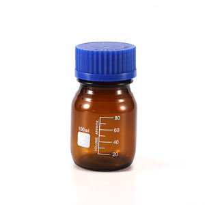 फैक्टरी प्रत्यक्ष बिक्री प्रयोगशाला ब्लू स्क्रू कवर ग्लास स्नातक पुनर्एजेंट बोतल - Product Image 4