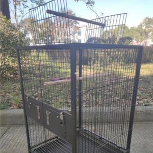 Para Passaros Casas de loros Casas de pájaros loro Percha Ducha Mascota Pájaro Baño Jaula Lavabo Parro Jaulas de pájaros Grande - Product Image 1