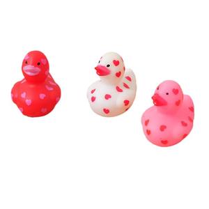 Мини-утка на День Святого Валентина, резиновая игрушка для ванной, Детская ванна, любовь, утка, забавная утка, игрушка - Product Image 5