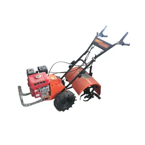Dl Factory Hand Push Gas Agricultural Ploughing Machine