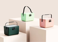 Mini Glacière Portable de Luxe 12L en Plastique Isolée Thermiquement, Étanche pour Pique-nique et Aliments