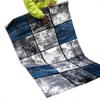 Beste Gaziantep Türkische Polypropylen Moderne Maschinell Gefertigte Jacquard-Gewebte Hochflorige Fleckresistente Abstrakte Muster-Teppiche Adiva