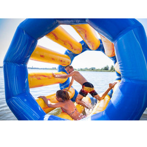 Parc aquatique gonflable flottant de grande taille pour lac et mer |   Système modulaire d'obstacles et d'activités - Product Image 3