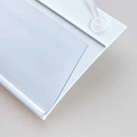 Porte-étiquettes d'étagère en fil de PVC en plastique de fournisseur de Bod