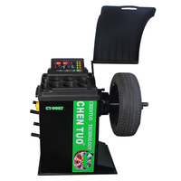 Equipo de Reparación Automotriz CHEN TUO CT9907, Balanceadora de Ruedas Dinámica, Fuente de Alimentación 220V, Motor de 0.25KW, Cambiador de Neumáticos