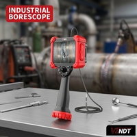 360 °   Endoscope vidéo industriel articulé 6 mm HD1080P 2 m IP67 pour l'inspection des défauts de soudure NDT, certifié CE