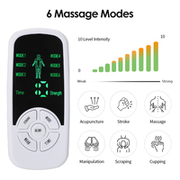 Appareil de massage corporel numérique à impulsions pour soins à domicile, unité TENS électronique, masseur pas cher