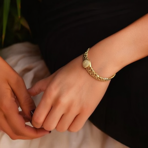 BBBA-04262 Fashionable Gold Plated <b>Crystal</b> & Rhinestone Bangles-Trendy Elegant Accessories for Women - Product Image 3