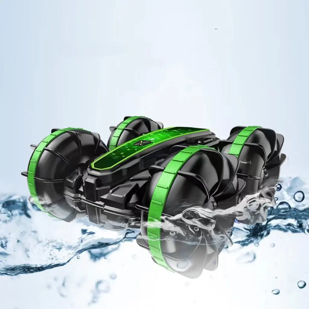 wholesale price water and land rc car toys remote control boat amphibious vehicle toy RC monster truck stunt Car