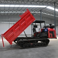 Grande promotion 5 tonnes Dumper Stand Derrière Mini Track Dumper Prix