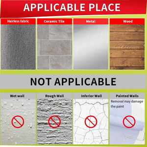 両面フックアンドループテープ 粘着フックアンドループストラップ 丸型フックアンドループドット - Product Image 6