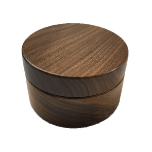 Bouteille cosmétique de soins de la <span class=keywords><strong>peau</strong></span> en bambou et bois de 10g 50g avec couvercle en plastique PP Design moderne - Product Image 5