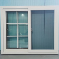Ventanas Corredizas de PVC de Doble Acristalamiento Estilo Europeo MINGLEI, Ventanas de Vinilo