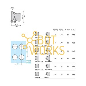 Schneider Electric ZB4BZ106 - Nuovo - Product Image 1