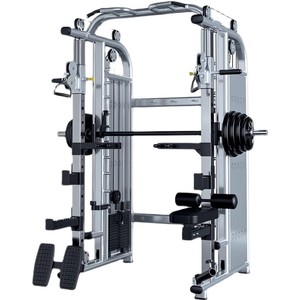 Máquina Smith Multifuncional Completa con Soporte para Sentadillas, Entrenamiento de Brazos, Pecho y Piernas, Equipo de Fitness Comercial de Hierro - Product Image 3