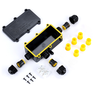 Boîtier <span class=keywords><strong>de</strong></span> jonction en plastique PC étanche IP68 ENEC CE <span class=keywords><strong>pour</strong></span> <span class=keywords><strong>connecteur</strong></span> d'éclairage paysager et éclairage extérieur - Product Image 3