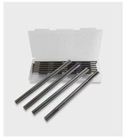 Lame de rabot à bois électrique de précision 82x5.5x1.1mm couteau à lame de grattoir en carbure à 35 degrés pour rabot électrique