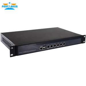 1U Rackmount I7 8550U Máy Chủ Mạng Với 6 Intel Lan PC Tường Lửa <span class=keywords><strong>Router</strong></span> PfSense AES-NI Openwrt - Product Image 3