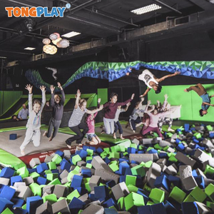 Trampoline de terrain de basket personnalisé pour adultes et enfants installations de divertissement enfants <span class=keywords><strong>château</strong></span> coquin aire de jeux - Product Image 2