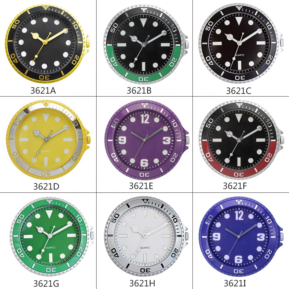 European 3d Watch Clock Classic Large Retro Modern Luxury Wrist Wall Clocks Relojes Gear Wall Clock