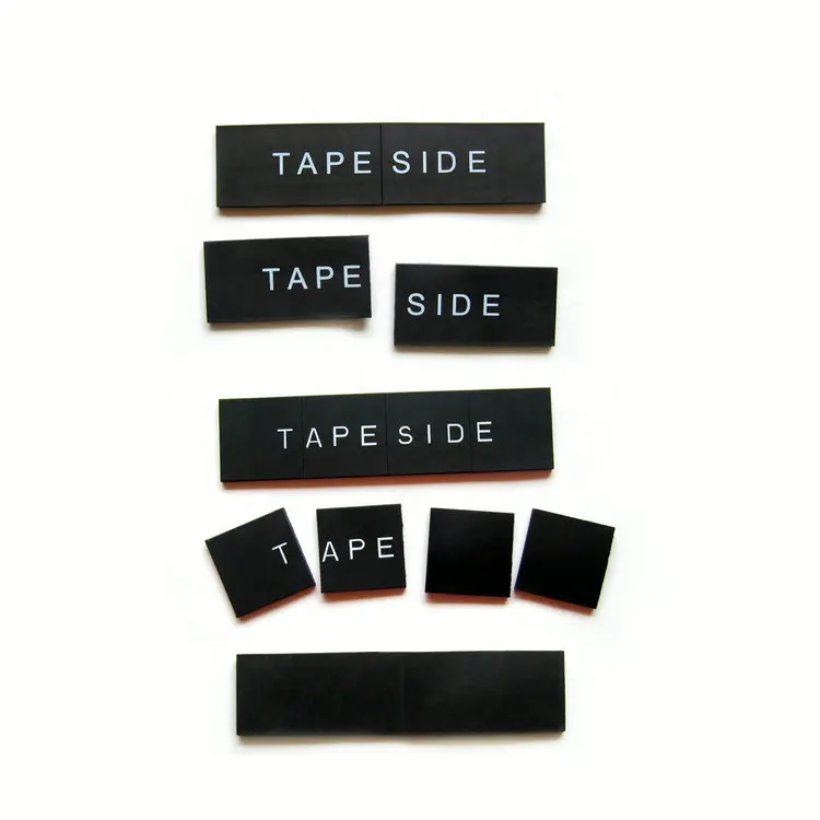 Siebdruck TAPE SIDE anisotrope Magnet folie flexible Magnet folie Precut Square Gummi magnet