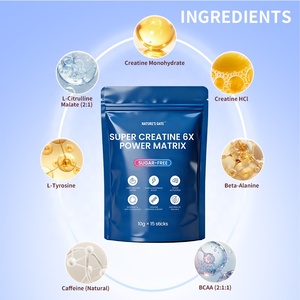 אבקת קריאטין מונוהידראט 6x סופר של ACORN Sports Nutrition למבוגרים, 2500 מ\\\"ג, להתאוששות לאחר אימון, צמיחת שרירים, ללא סוכר, אנרגיה - Product Image 2