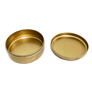 Caja Redonda de Metal Impresa Personalizada - Envase Metálico de Grado Alimenticio para Comida de Perro, Dulces y Regalos - Caja de Hierro de 50g 60x25mm - Product Image 5